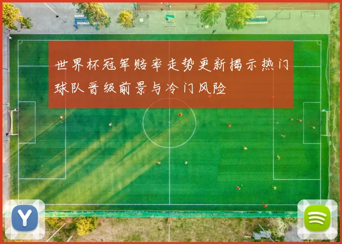 世界杯冠军赔率走势更新揭示热门球队晋级前景与冷门风险
